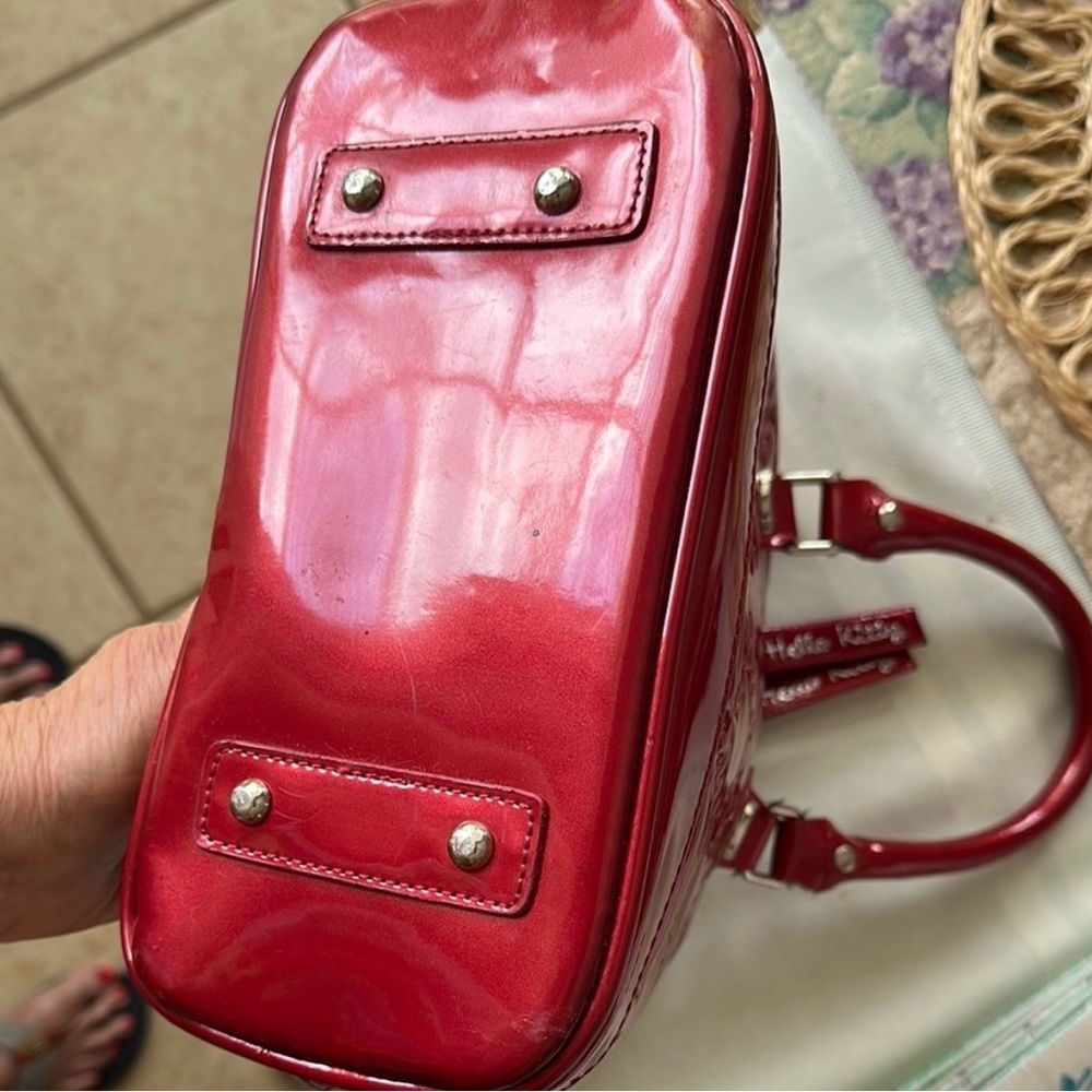 Hello Kitty Red Loungefly Embossed Bag - Gorgeous NWOT - Picture 4 of 11